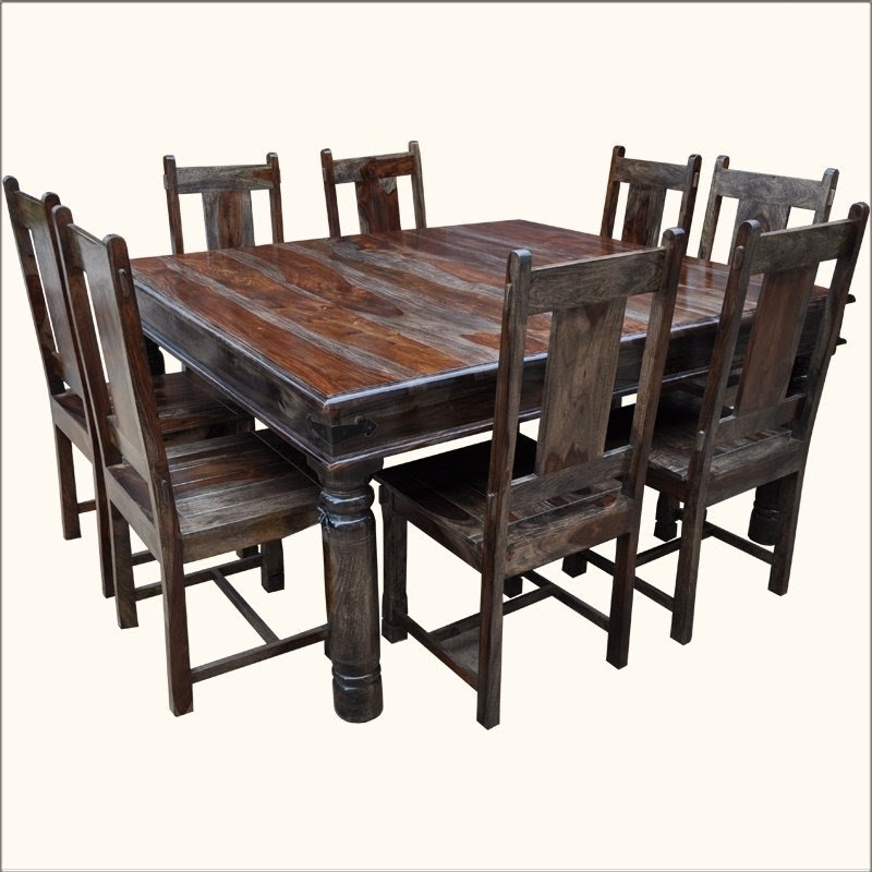 Square Dining Table For 6 You Ll Love, How Big Is A Square Table That Seats 8