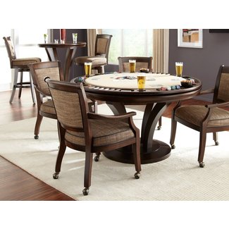 Dining Chairs With Casters Visualhunt, Padded Dining Room Chairs With Wheels
