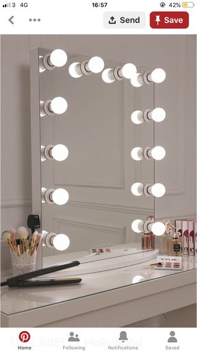 Featured image of post Mirrors With Lights Around It - Light to shine on your bathroom mirror even when you don&#039;t have space for vanity lights.