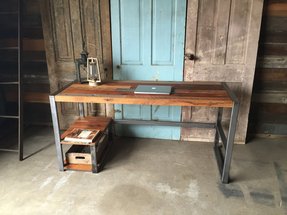 50 Reclaimed Wood Computer Desk You Ll Love In 2020 Visual Hunt