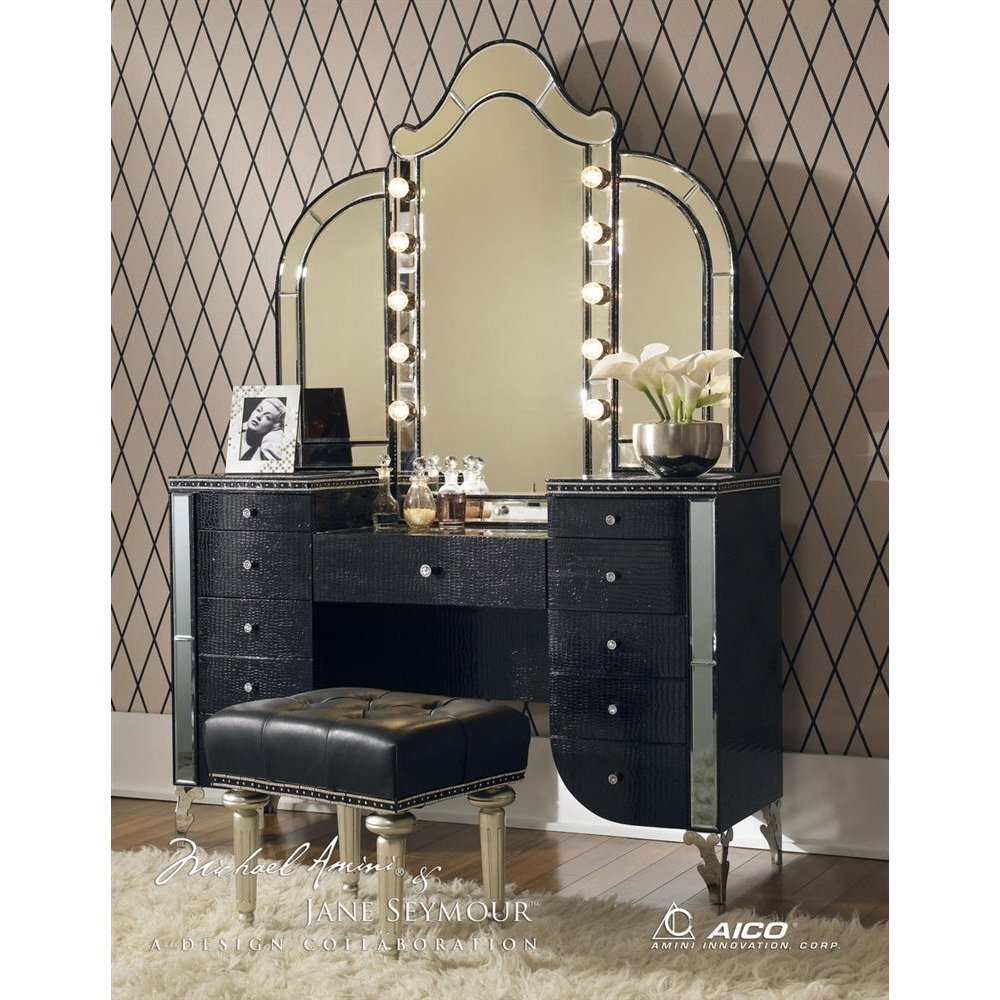 Makeup Vanity Table With Lights You Ll, Luxury Vanity Table With Lights