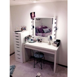 50 Makeup Vanity Table With Lights You Ll Love In 2020 Visual Hunt