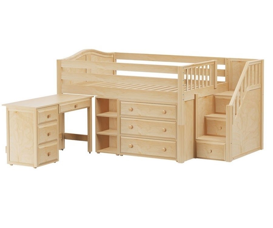 Full Size Loft Bed With Stairs Visualhunt, Full Size Loft Bed With Stairs And Storage