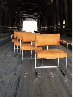 Milo Baughan Chairs Mid Century Modern 1188 Thayer Coggin ...