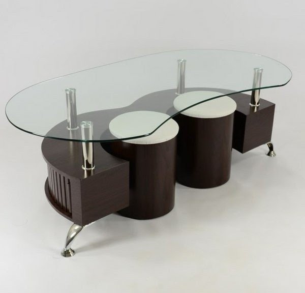 Coffee Table With Stools VisualHunt