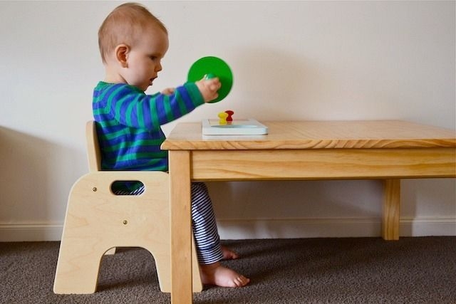small baby table and chairs