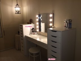 Dressing Table Mirror With Lights You'll Love in 2021   VisualHunt