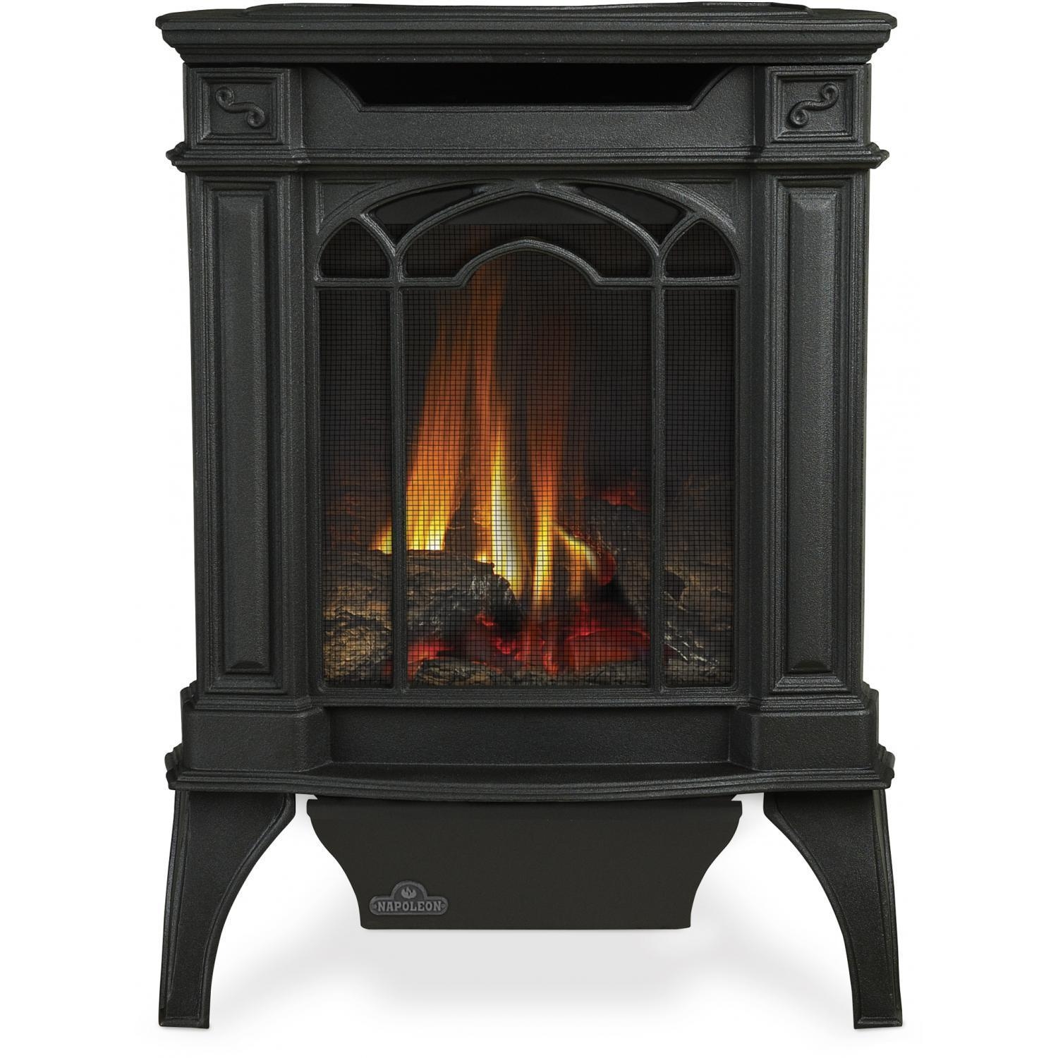 Napoleon Gvfs20 Arlington Cast Iron Natural Gas Stove - Black