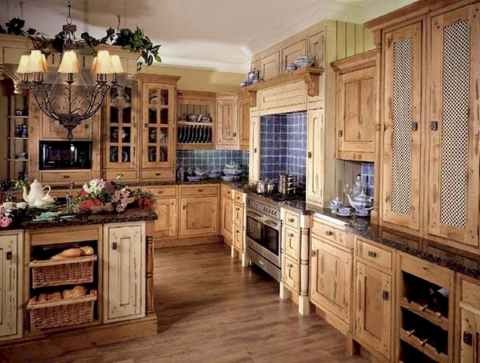 Old Country Kitchen Cabinets Things In The Kitchen