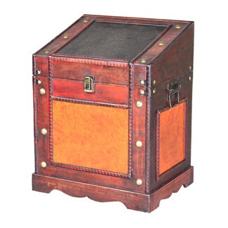 Hand Made Steamer Trunk Desk & Secretary by WoodBuckle Custom Furniture &  Storage Solutions