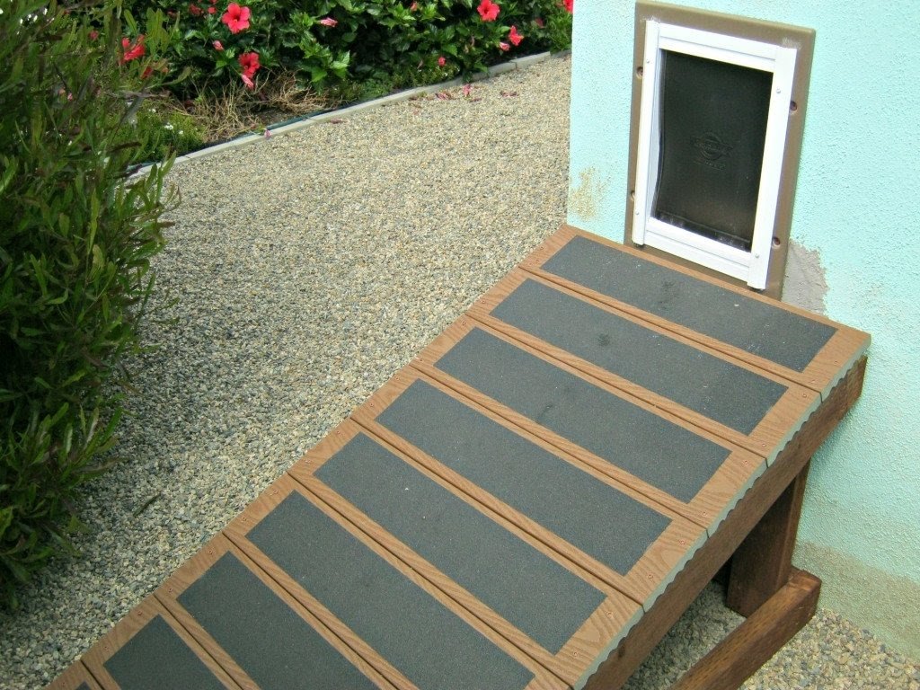 diy stair ramp for dogs