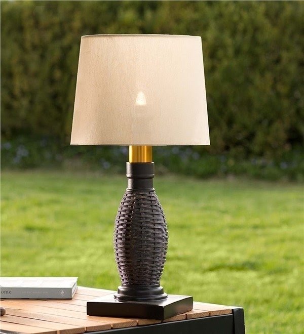 Battery Operated Table Lamps Visualhunt, Small Outdoor Solar Table Lamp