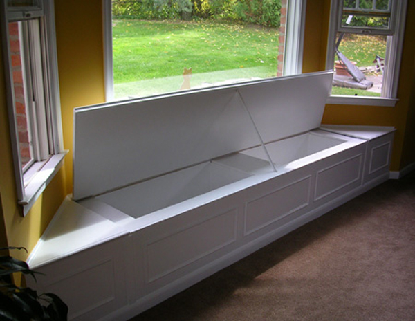 Window Bench With Storage Visualhunt, Window Seat Storage Unit