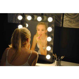 Professional 12 Bulb Black Hollywood Mirror Vanity Makeup ...