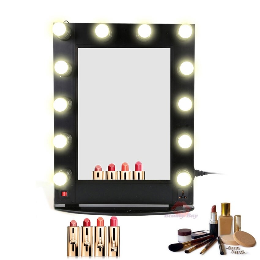 Professional Aluminum Hollywood Makeup mirror with lights