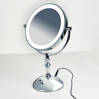 Professional Makeup Mirror With Light 8 Inch Led Compact ...