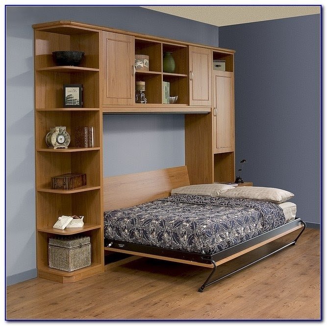 Murphy Bed With Desk You Ll Love In, Queen Bed With Desk