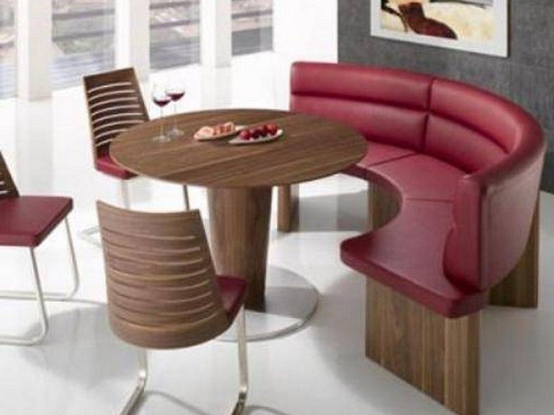Dining Table With Bench You Ll Love In, Round Dining Table Bench Seating