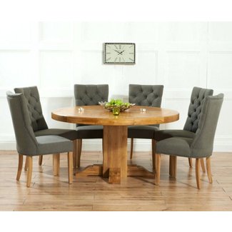 Round Dining Table For 6 - VisualHunt