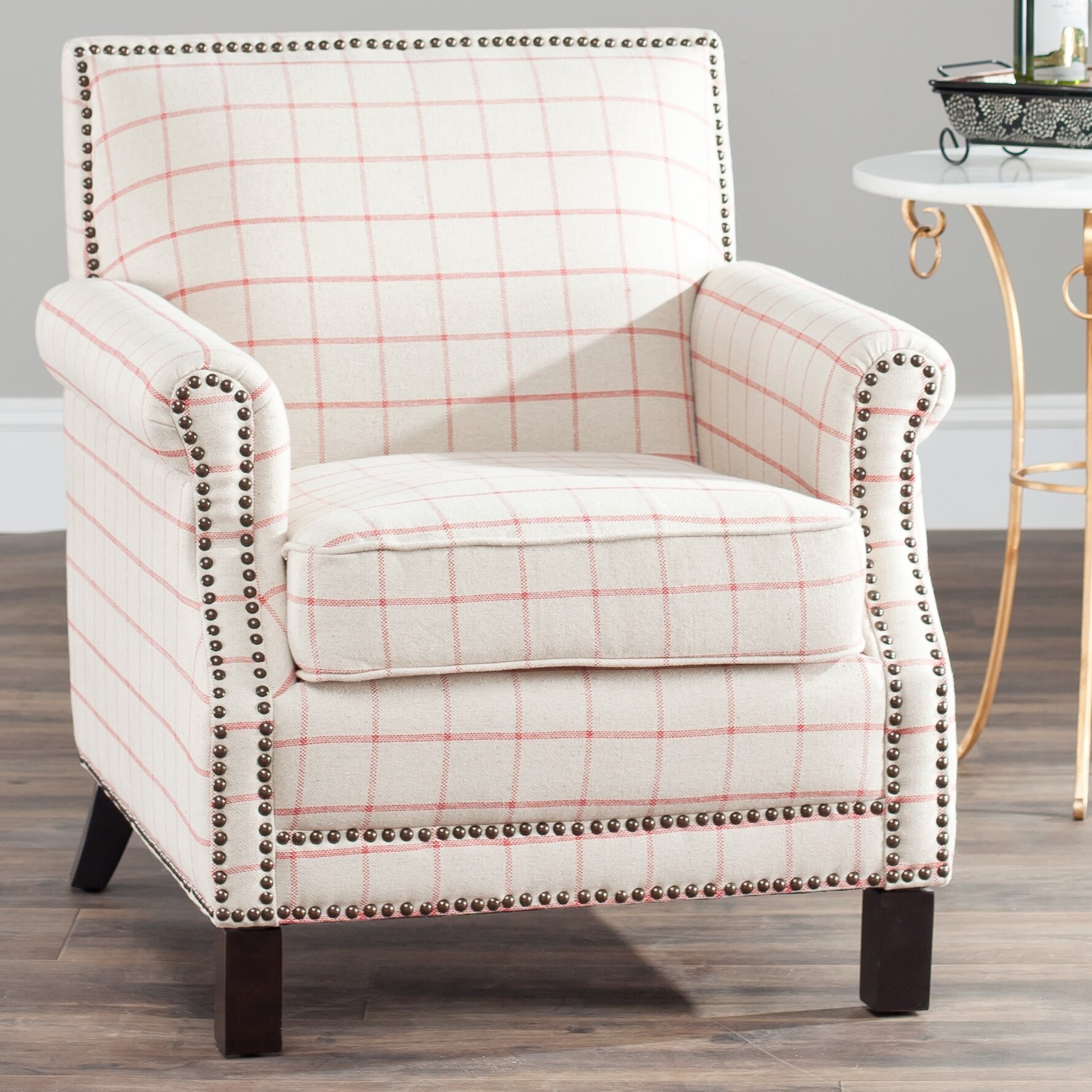 Safavieh Easton Club Chair - Windowpane