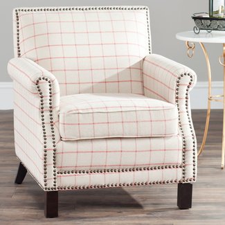 Safavieh Easton Club Chair - Windowpane
