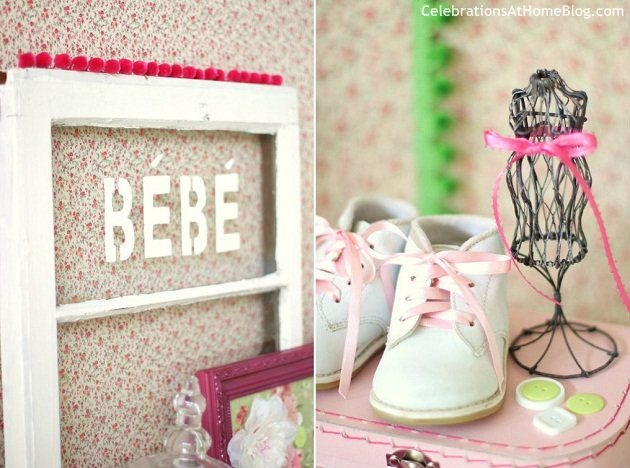 Shabby Chic Baby Shower - Celebrations at Home