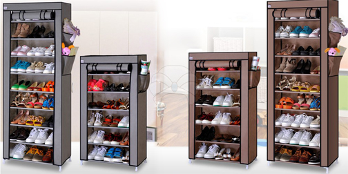 Shoe Rack with Dust Cover (1 month warranty) For RM48