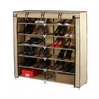 6 Tier Folding Shoe Display Rack