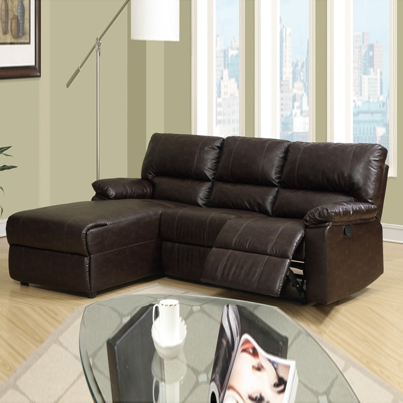 Small reclining online sofa