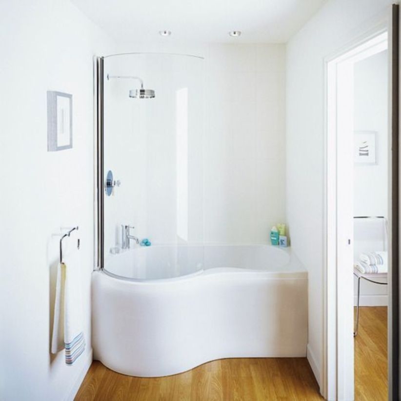 Corner Tubs For Small Bathrooms Visualhunt - How To Fit A Tub In Small Bathroom