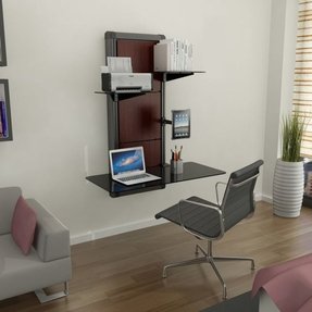 50 Wall Mounted Computer Desk You Ll Love In 2020 Visual Hunt