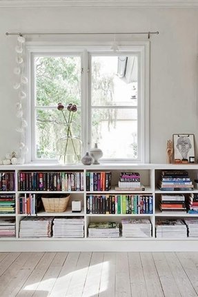 Featured image of post Diy Bookshelf Ideas For Small Rooms / A great place to find ladders such as these are yard sales, antique/thrift shops, or just along the side of the road.