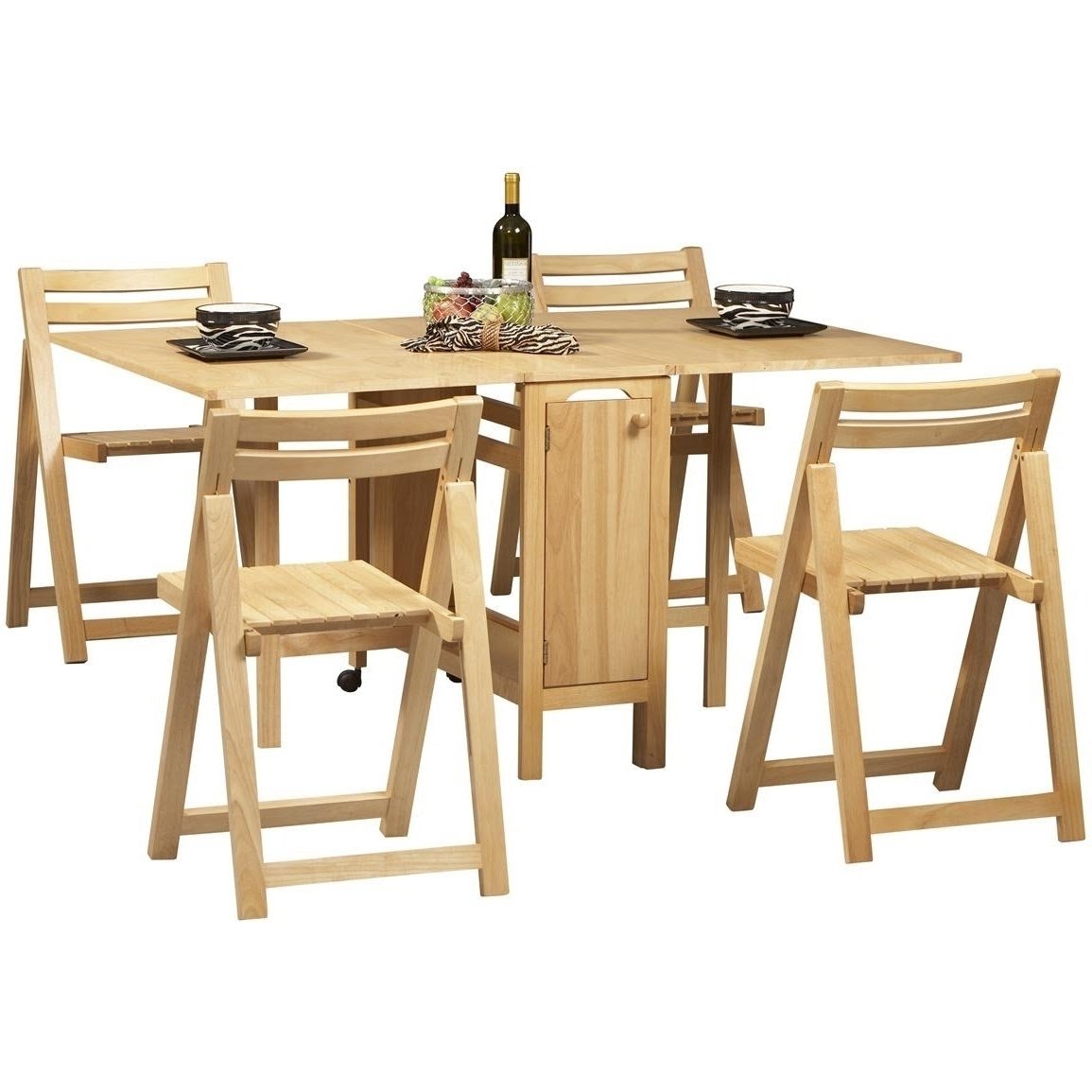 fold down table and chairs