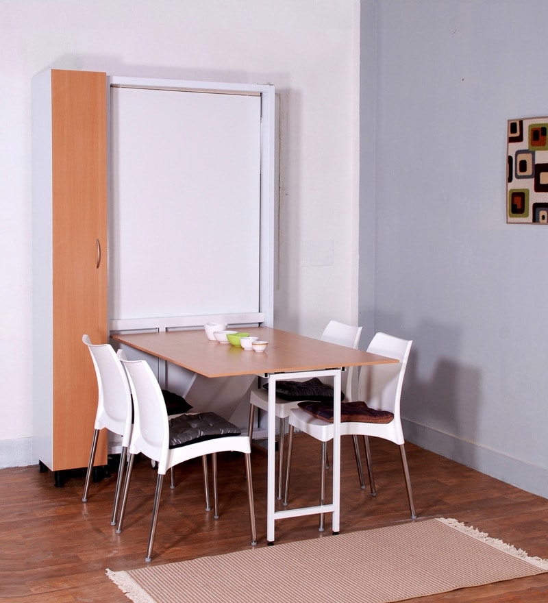 Space Saving Dining Table Compact, Wall Mounted Dining Table For 6