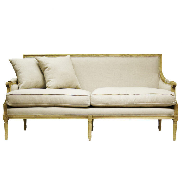 St. Germain French Country Natural Oak Louis XVI Natural ...