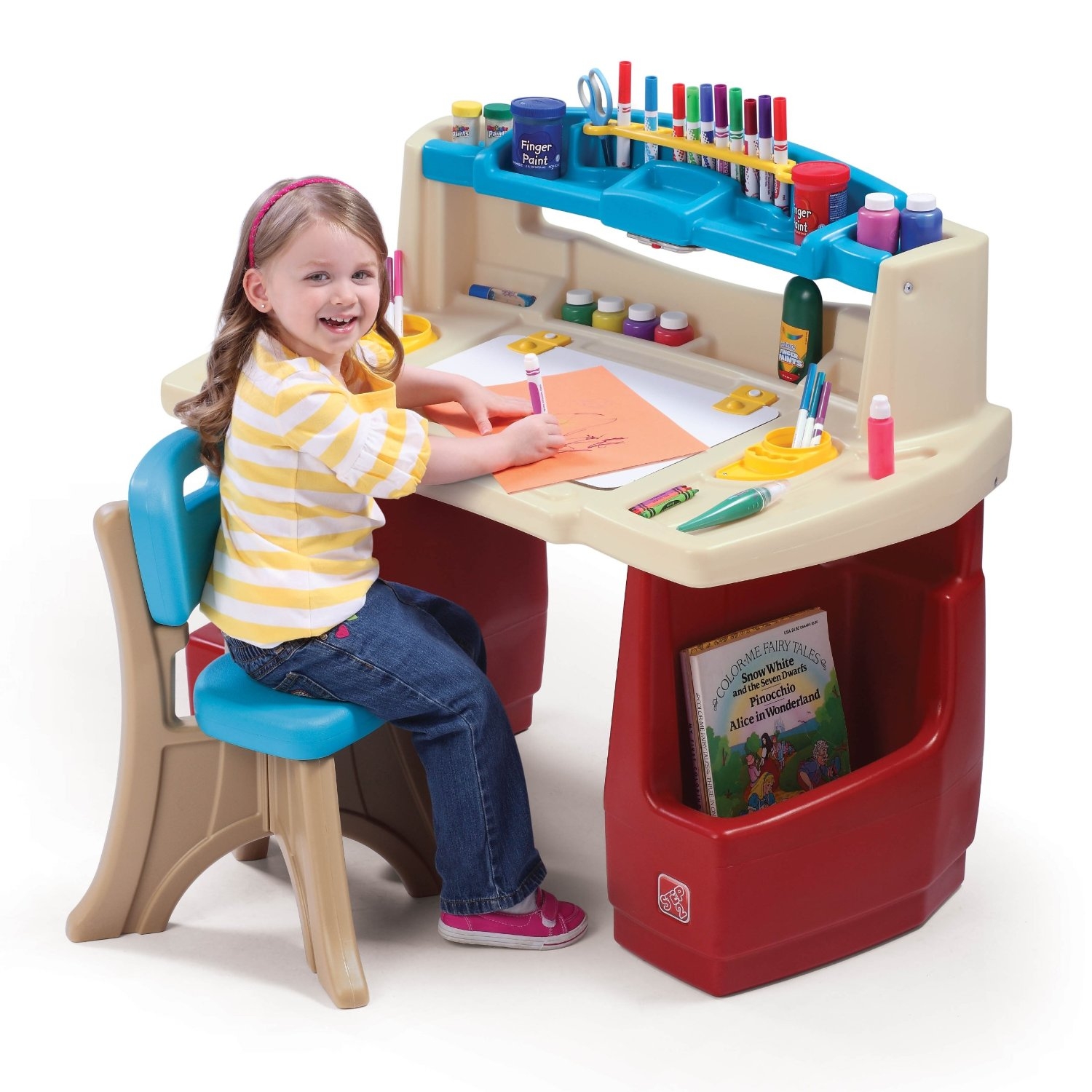 children's play desk and chair