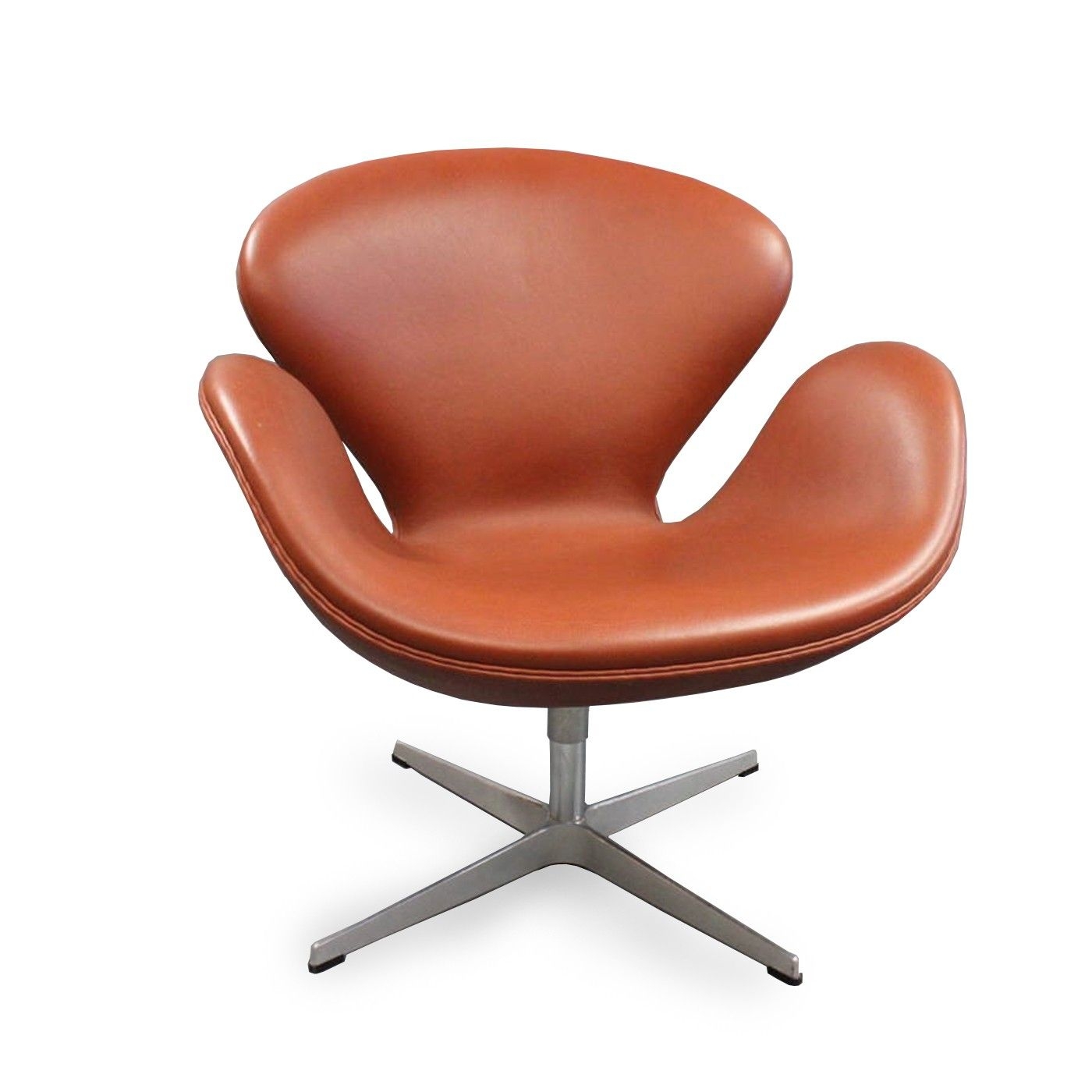 Swan Chair Elegance Walnut Leather