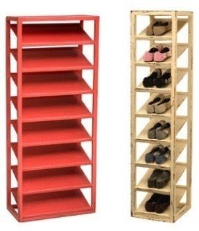 tall shoe storage rack