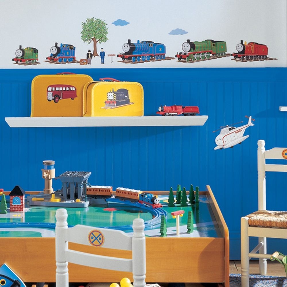 Thomas The Tank Engine,3d,Sticker,Wall Art,Bedroom,Kids,Decal,Children's,Mural