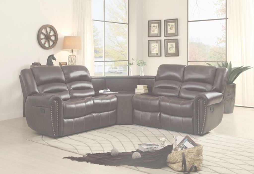 Small Sectional Sofa With Recliner, Small Leather Sectionals With Recliners
