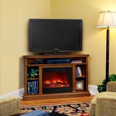 Corner Electric Fireplace Tv Stand, Churchill Corner Electric Fireplace Media Console