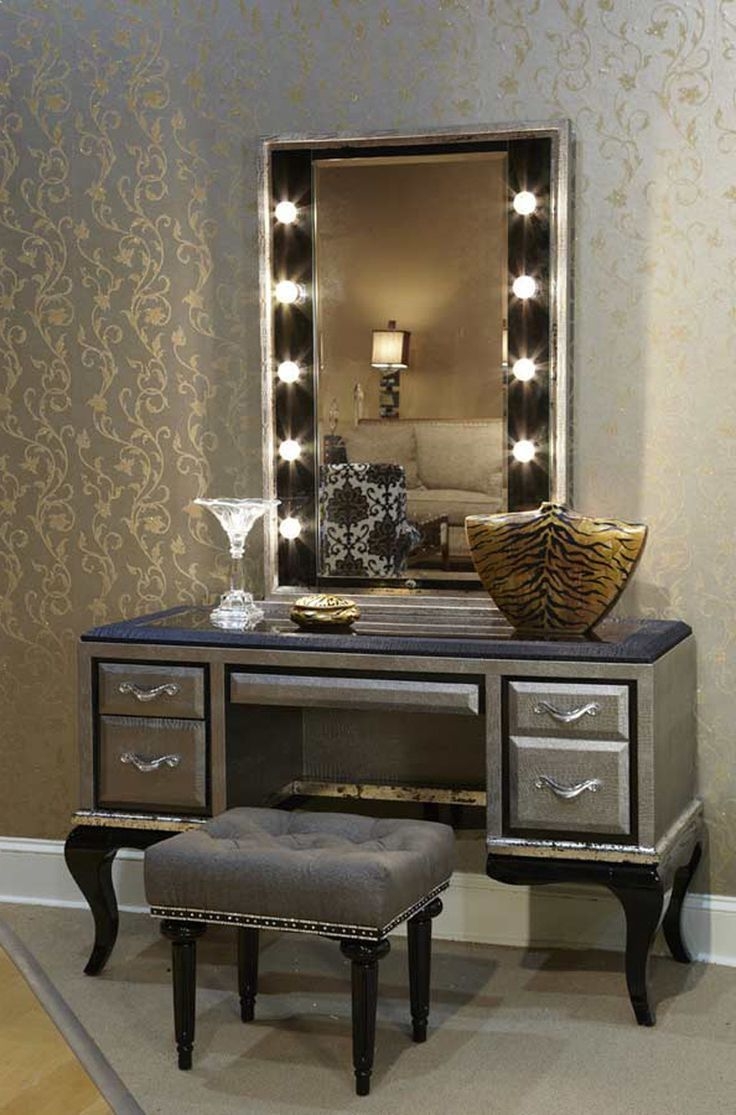 Makeup Vanity Table With Lights, Bedroom Vanity With Lights