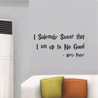 I Solemnly Swear Harry Potter - GDirect Wall Stickers NI  Harry potter  wall stickers, Wall stickers bedroom, Wall stickers