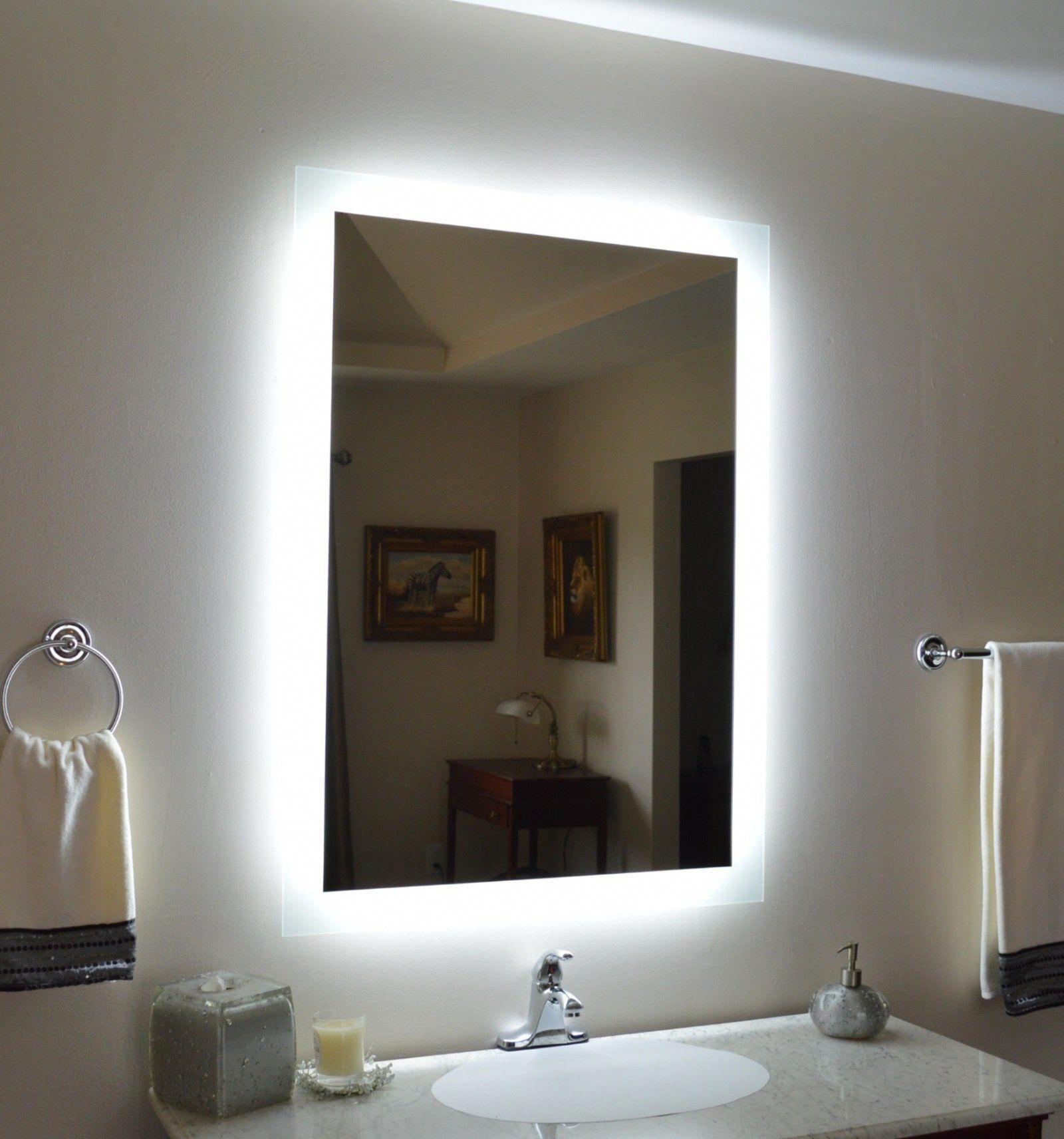 Details about   Mirror Front LED Lamp Modern Bathroom Toilet Vanity Wall Makeup Light AC 