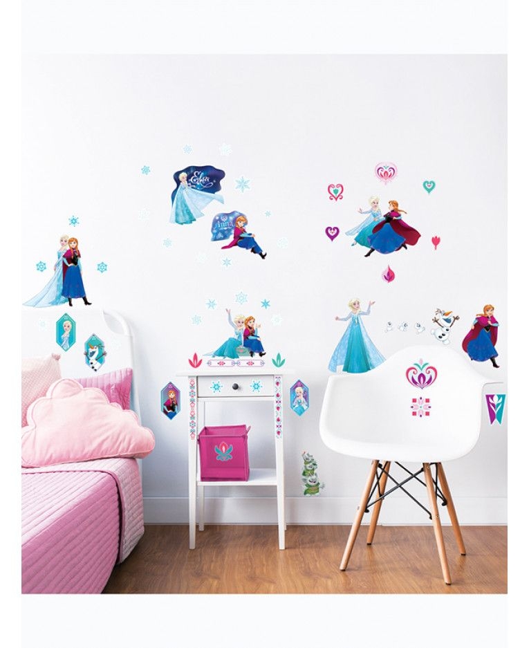 Disney Frozen Wall Stickers for Kids bedrooms Walltastic 