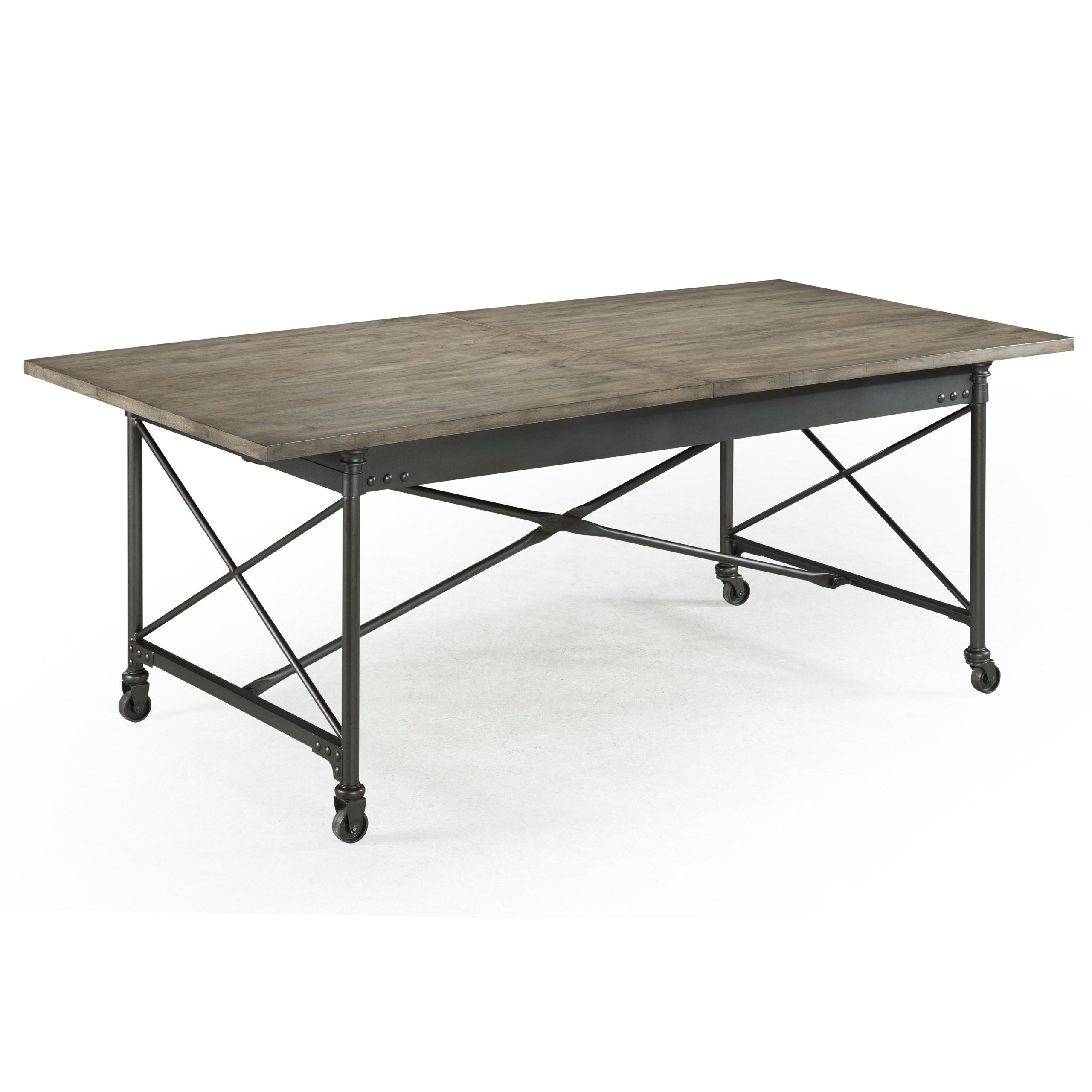 Walton Rectangular Dining Table With Casters from ...