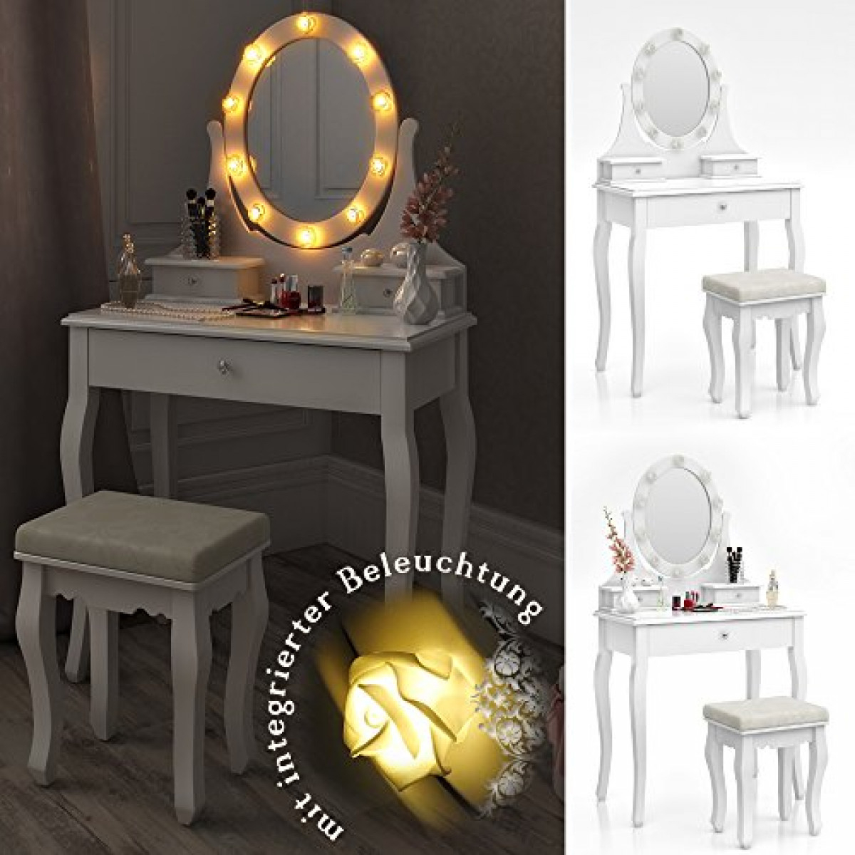 50+ Makeup Vanity Table With Lights You'll Love in 2020 