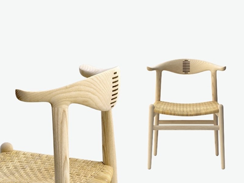 WOODEN CHAIR PP505 THE COW HORN CHAIR BY PP MØBLER
