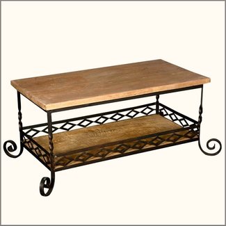 50+ Wrought Iron Coffee Table You'll Love in 2020 - Visual ...