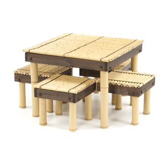 table stools coffee bamboo zen four oriental furniture